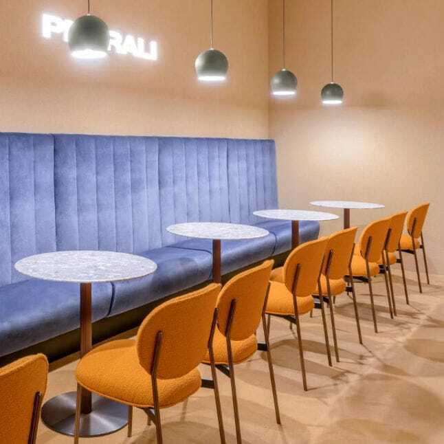 table blume restauration - pedrali