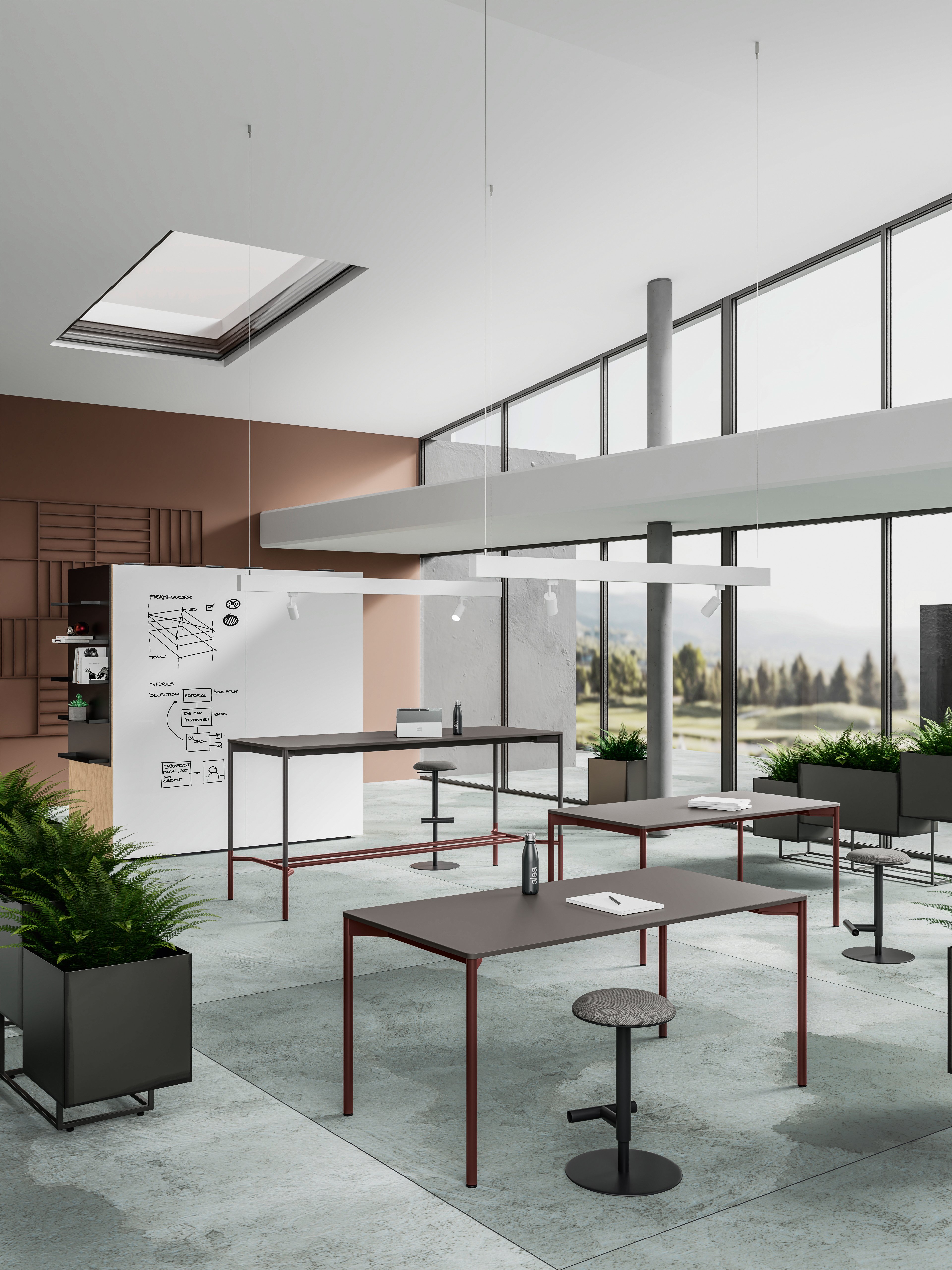 Table de travail Rendez-Vous Alea