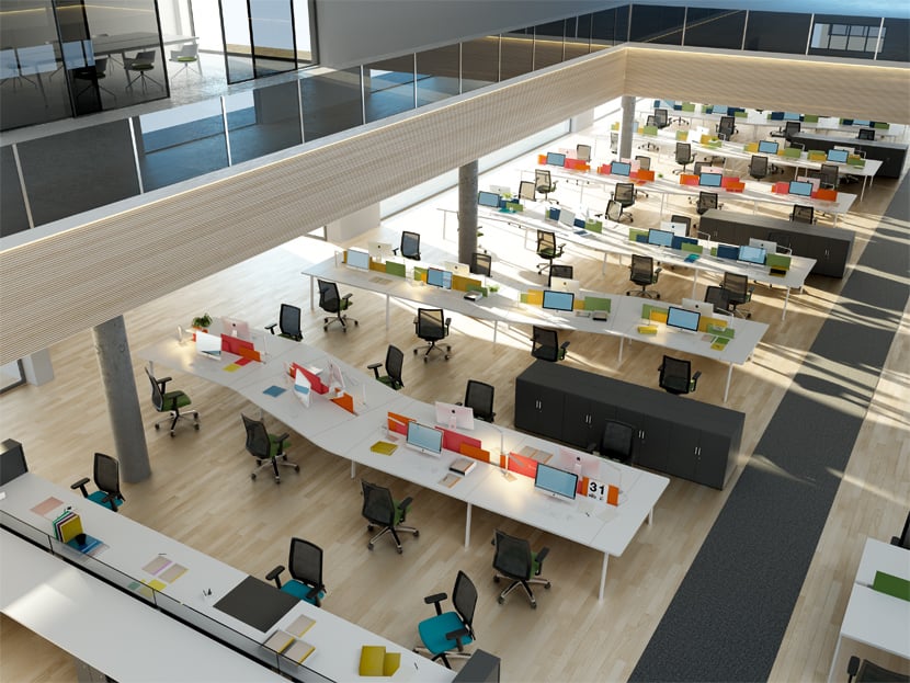 bureau personnalisable - polyvalent - forma 5