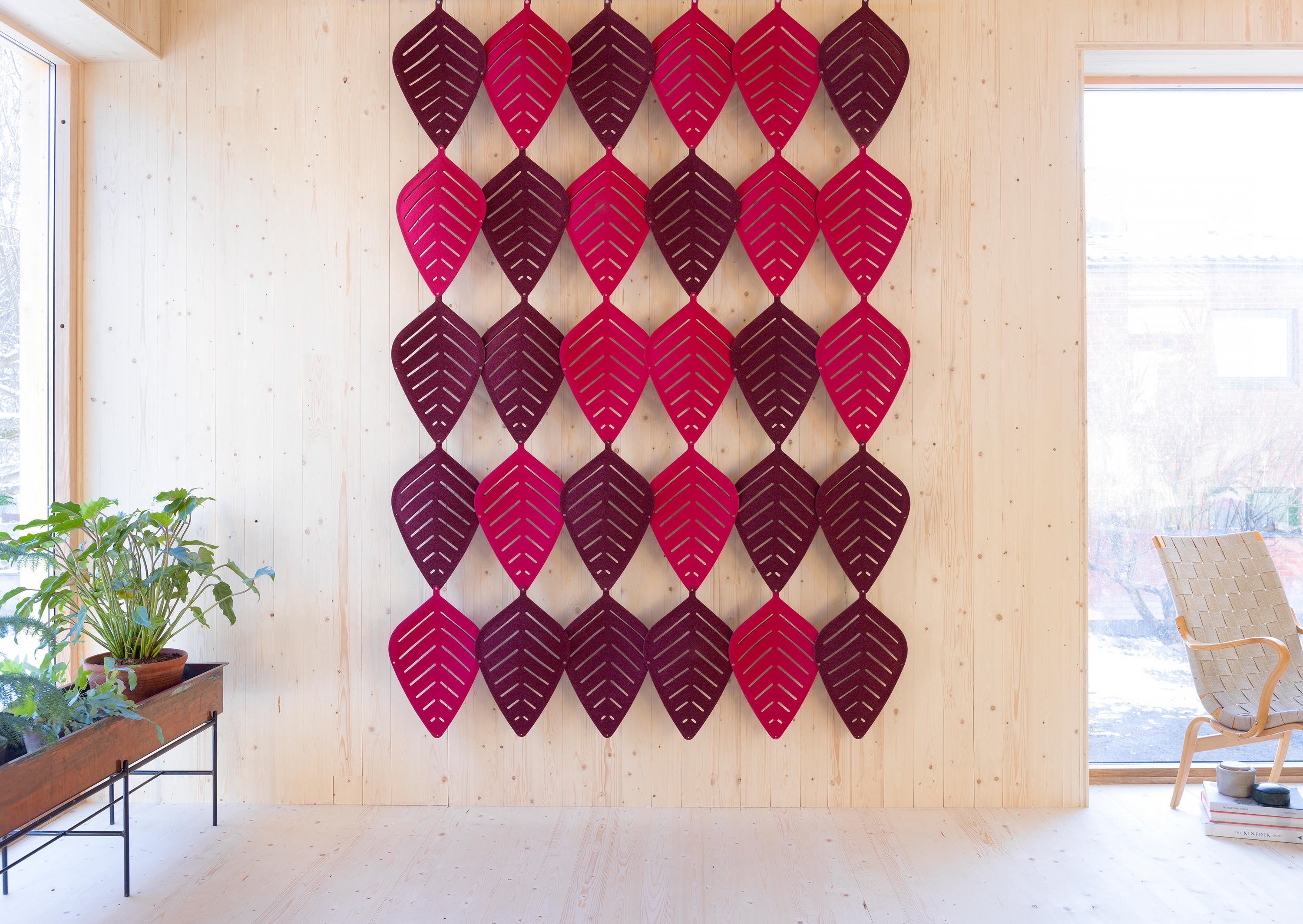 cloison absorbante acoustique feuille