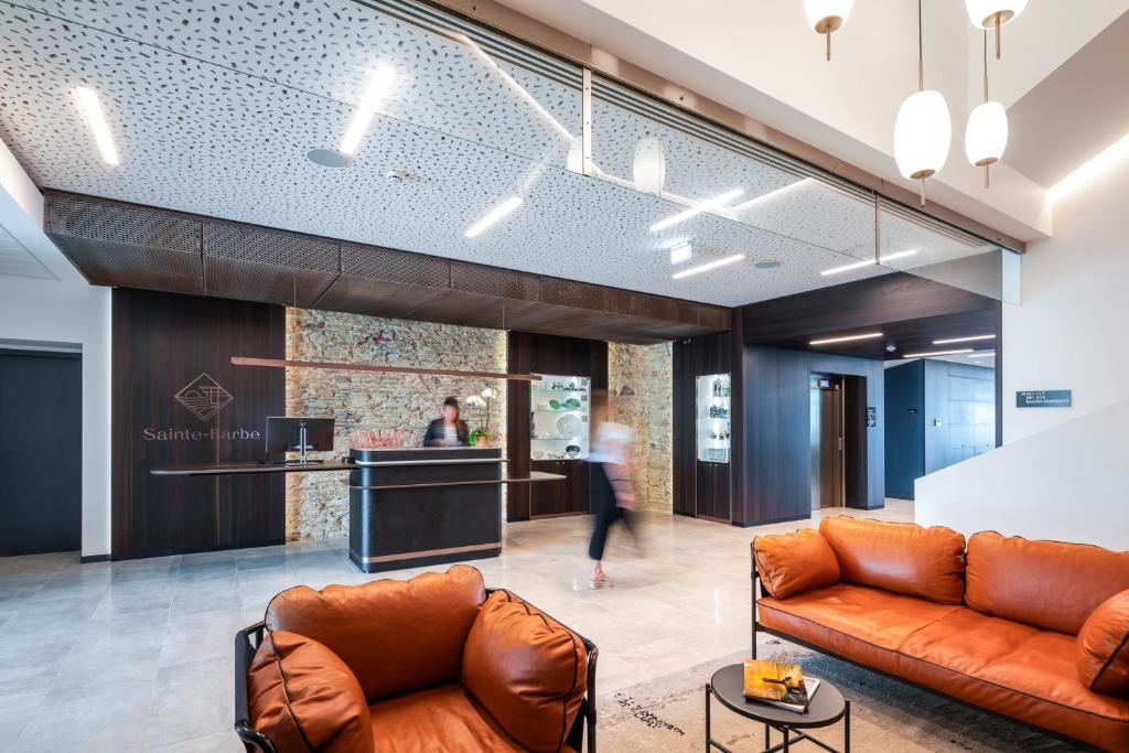 aménagement de l'hôtel - spa sainte Barbe 