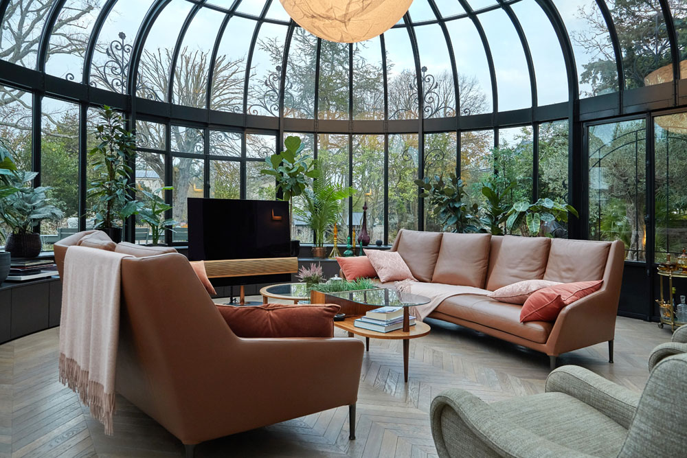 Une maison lumineuse et inspirante