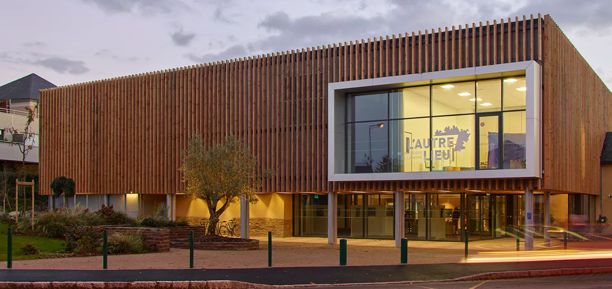 aménagement médiatheque l'autre lieu