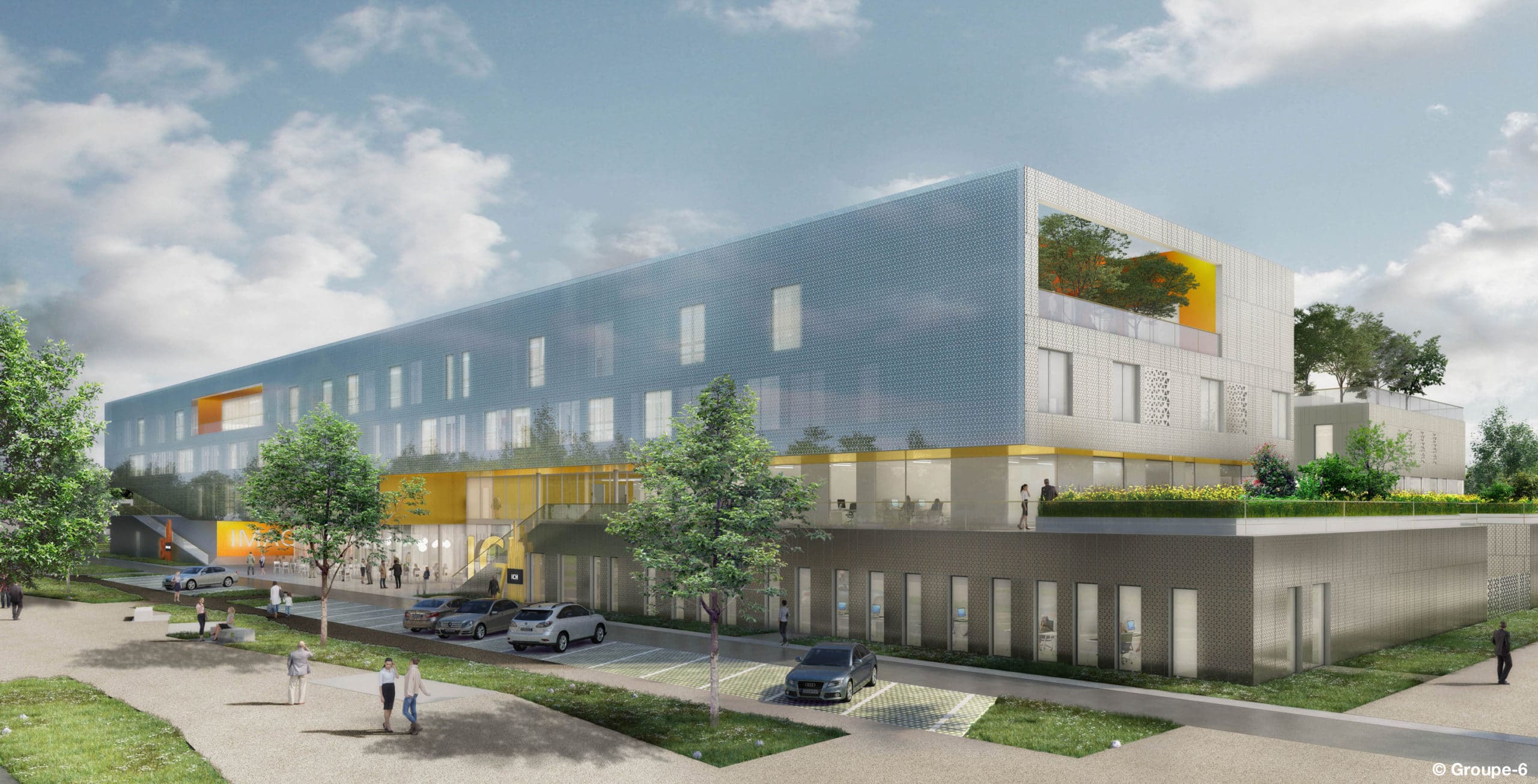 Aménagement de l'’Institut de Cancérologie et d’Imagerie du CHU de Brest